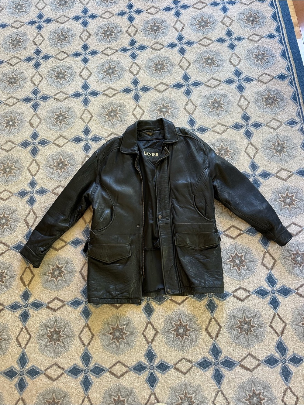 Danier Black Leather Jacket